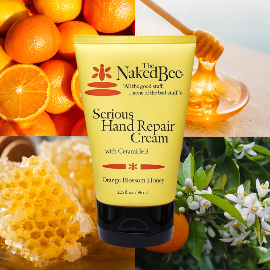 The Naked Bee - Serious Hand Repair Cream - Orange Blossom Honey