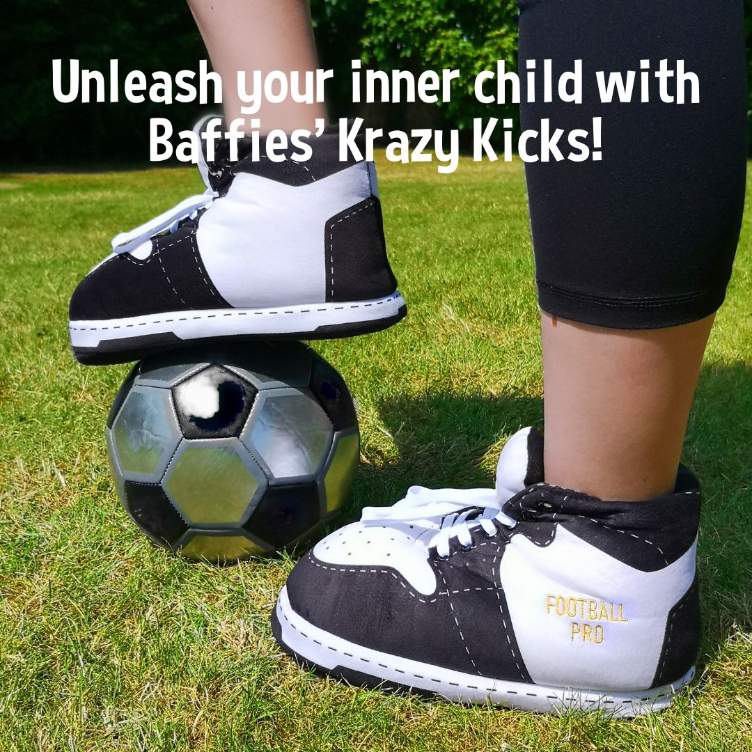 Baffies Krazy Kicks - Football Pro -  Slippers - Small