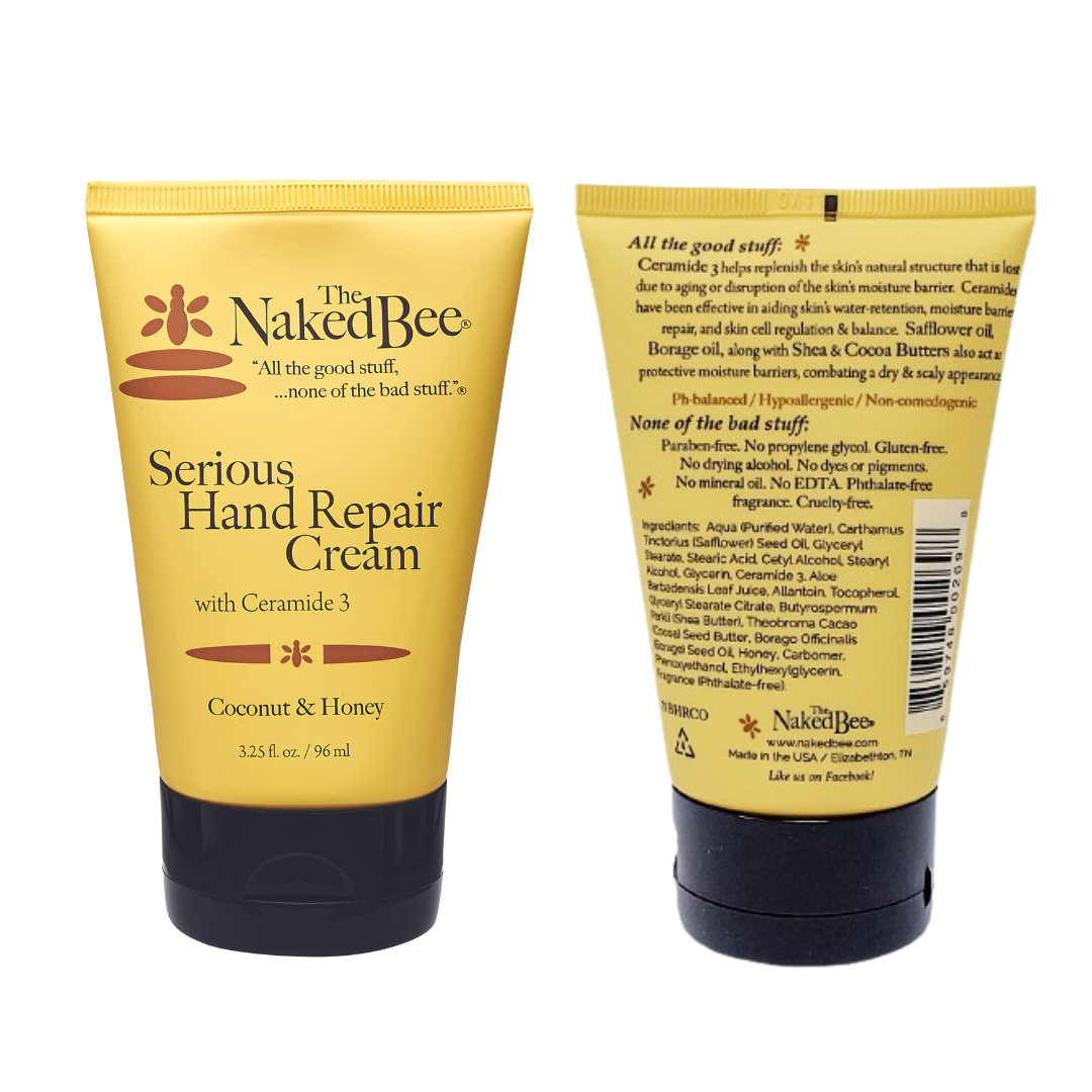 The Naked Bee - Serious Hand Repair Cream - Coconut & Honey