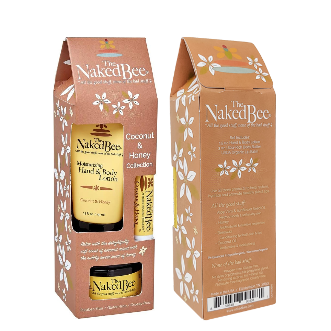 The Naked Bee - Gift Collection - Coconut & Honey