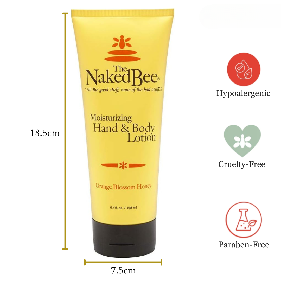 The Naked Bee - Hand & Body Lotion 6.7oz  - Orange Blossom Honey