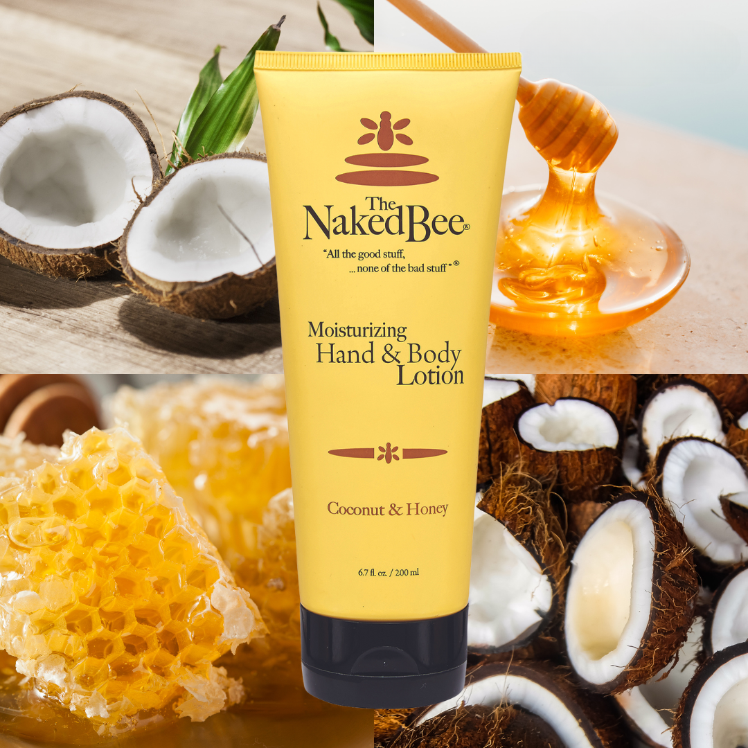 The Naked Bee - Hand & Body Lotion 6.7oz - Coconut & Honey