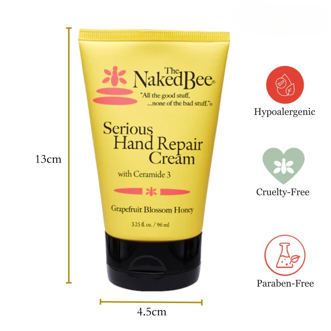The Naked Bee - Serious Hand Repair Cream - Grapefruit Blossom Honey