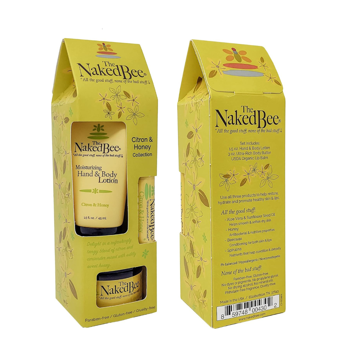 The Naked Bee - Gift Collection - Citron & Honey