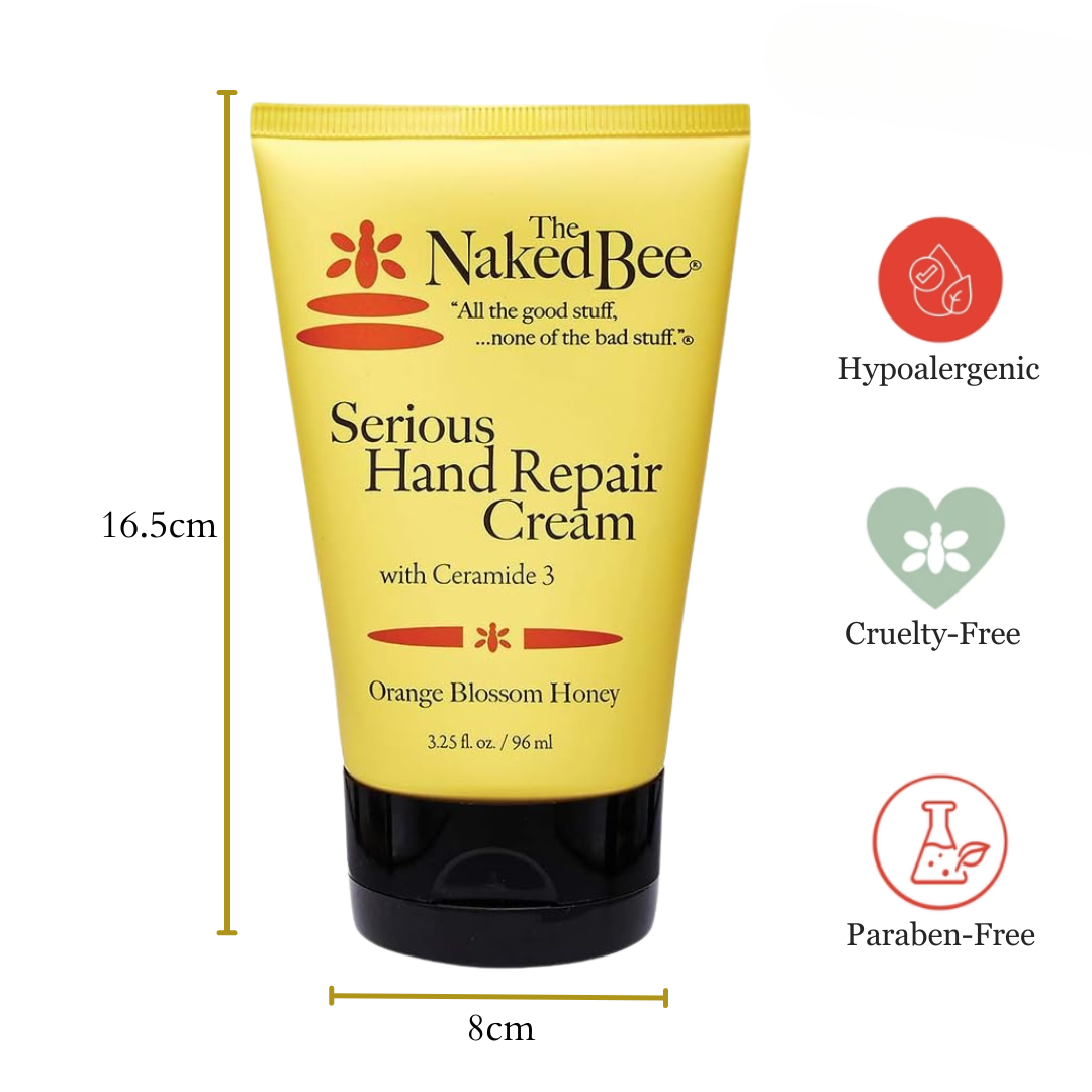 The Naked Bee - Serious Hand Repair Cream - Orange Blossom Honey