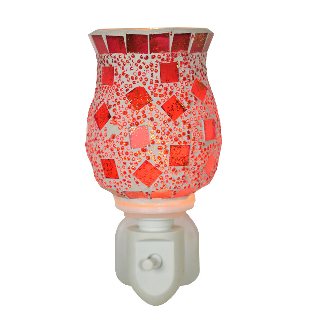 Cello - Mosaic Plug In Electric Warmer - Pink