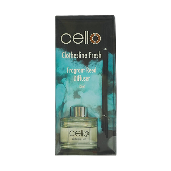 Cello - Fragrance Burst Reed Diffuser - Clothesline Fresh