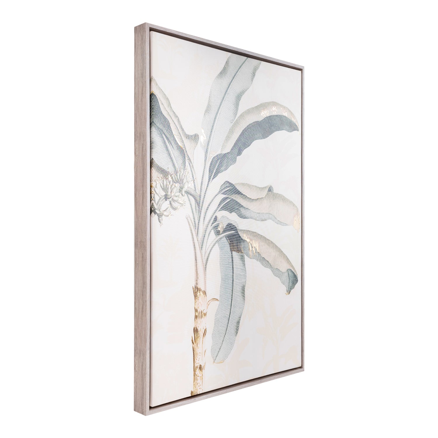 Splosh - Exotic - Left Palm Framed Canvas 94x64