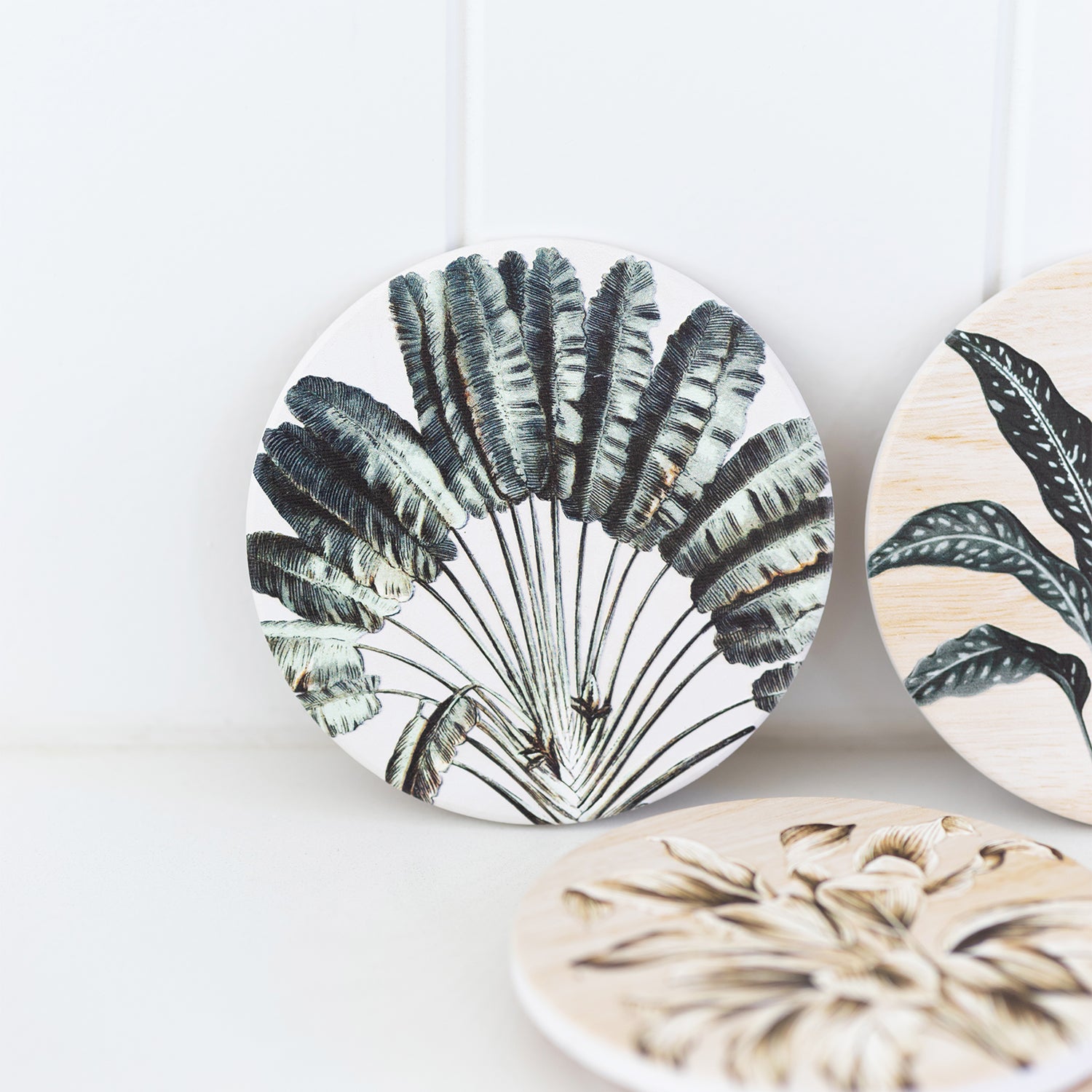 Splosh - Exotic - Ceramic Coaster - Fan