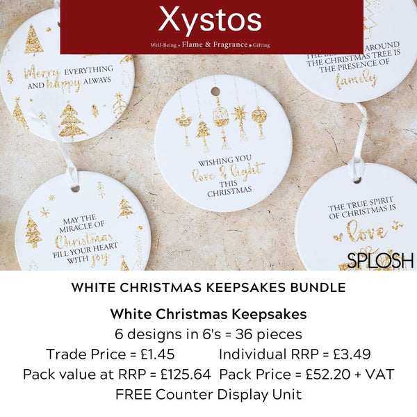 Splosh - White Christmas Keepsakes Pack