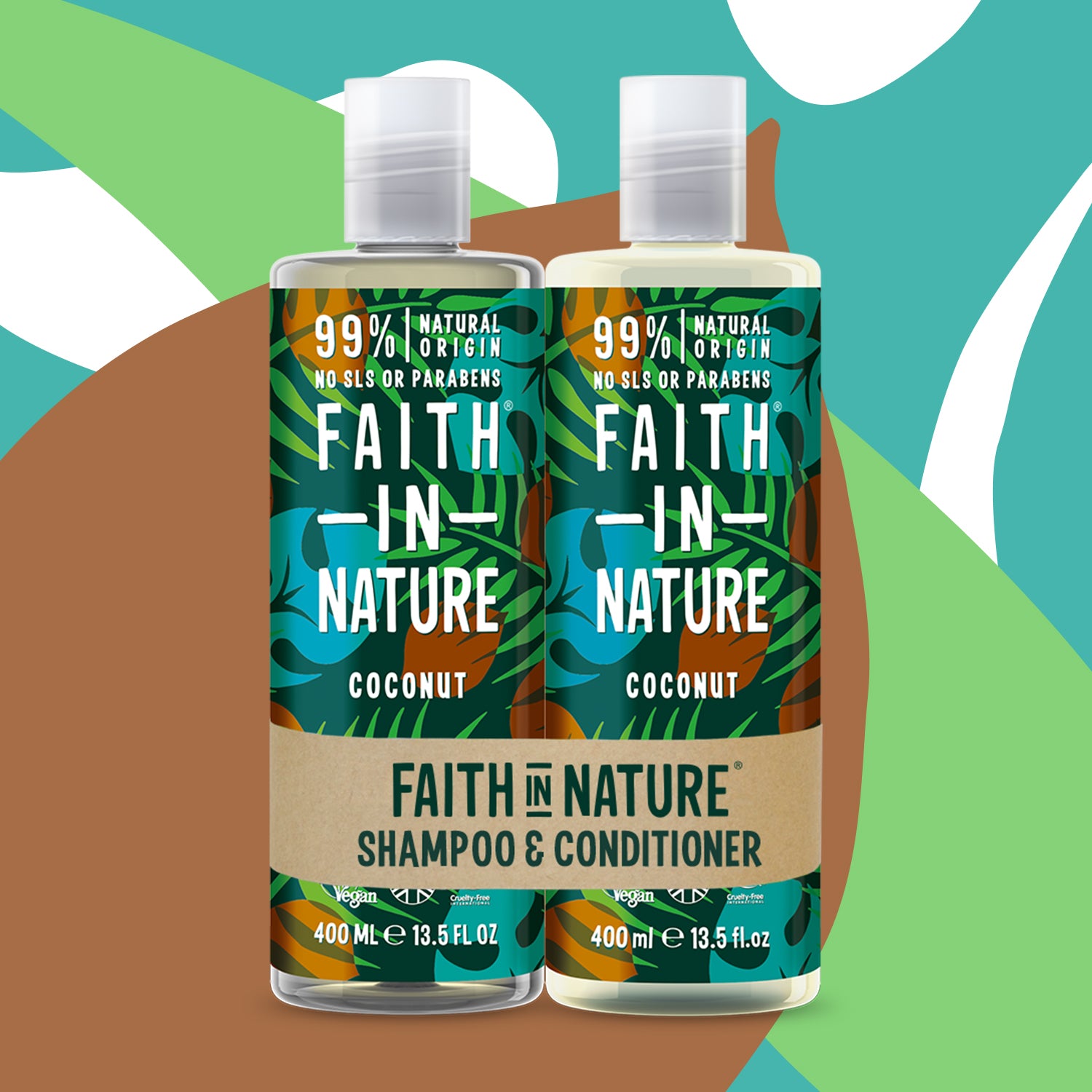 Faith in Nature - Shampoo & Conditioner Giftset - Coconut