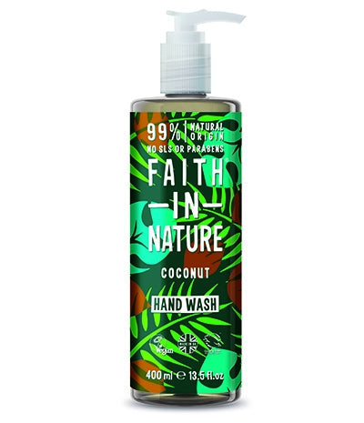 Faith in Nature Hand Wash 400ml - Coconut