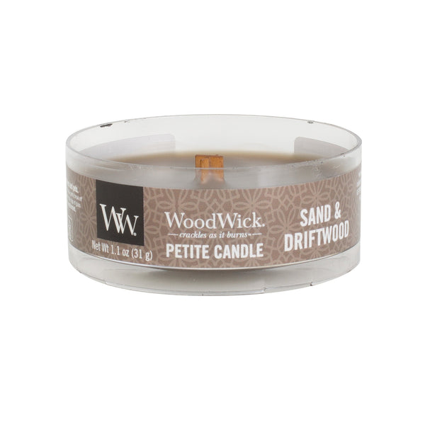 WoodWick Petite Candle - Sand & Driftwood
