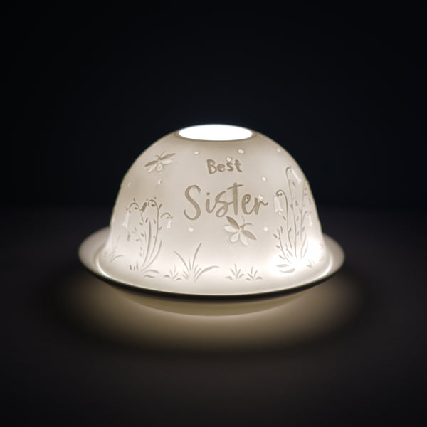 Cello - Tealight Dome - Best Sister
