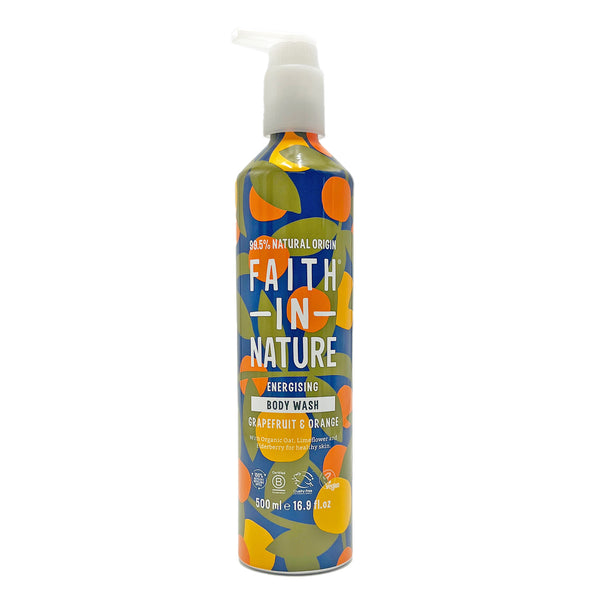 Grapefruit & Orange Body Wash 500ml - Aluminium