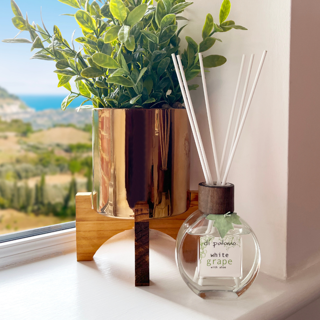 Di Palomo - Fragrant Reed Diffuser Set 100ml - White Grape