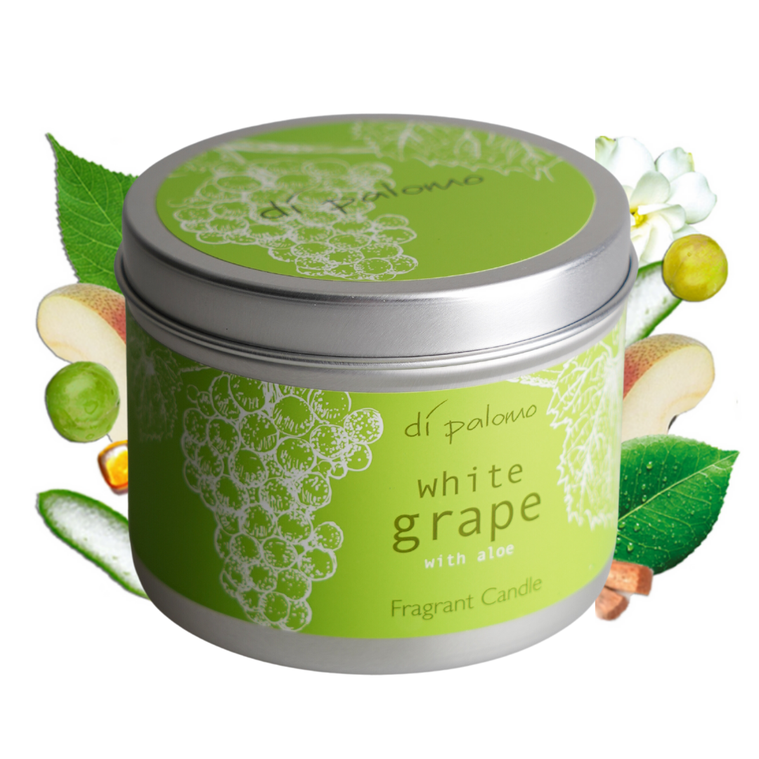 Di Palomo -  Tin Candle - White Grape