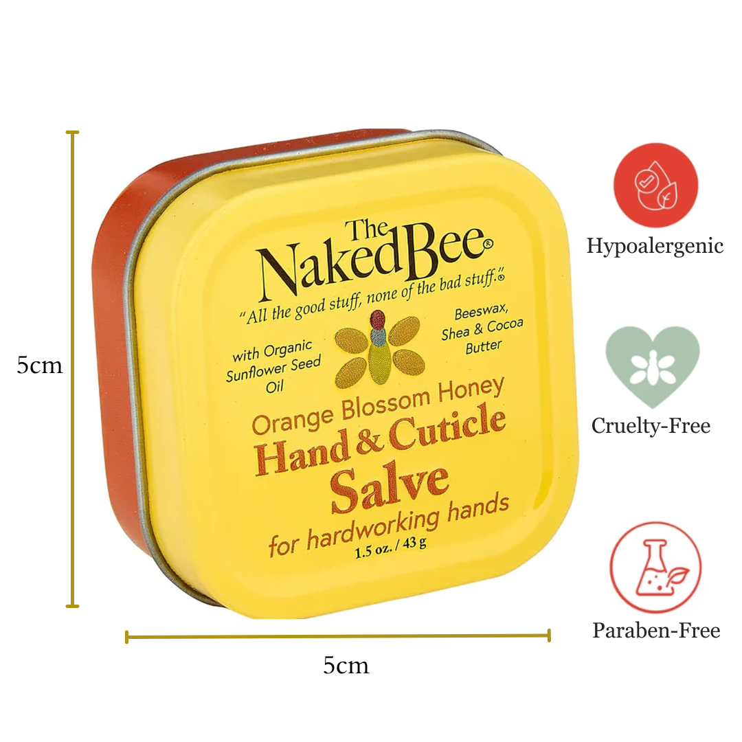 The Naked Bee - Hand Salve 1.5oz - Orange Blossom Honey