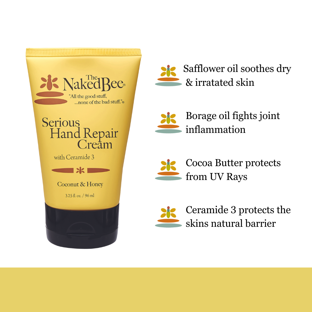 The Naked Bee - Serious Hand Repair Cream - Coconut & Honey