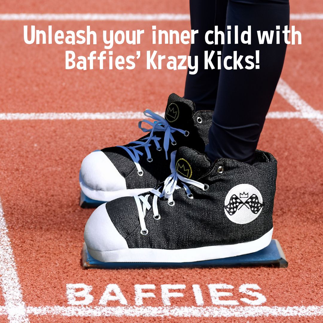 Baffies - Krazy Kicks - Sport Pro - Slippers - Large