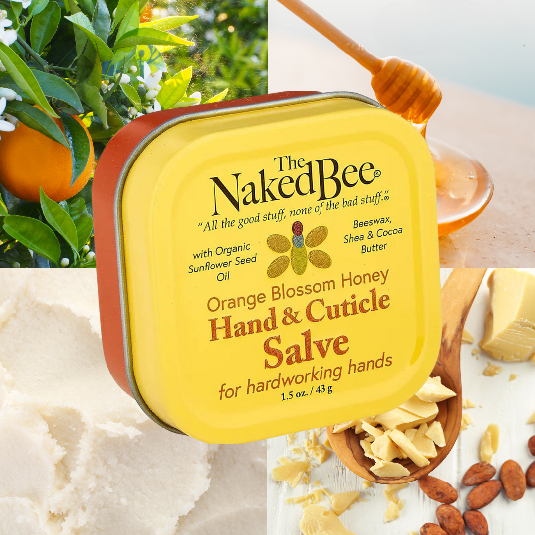 The Naked Bee - Hand Salve 1.5oz - Orange Blossom Honey