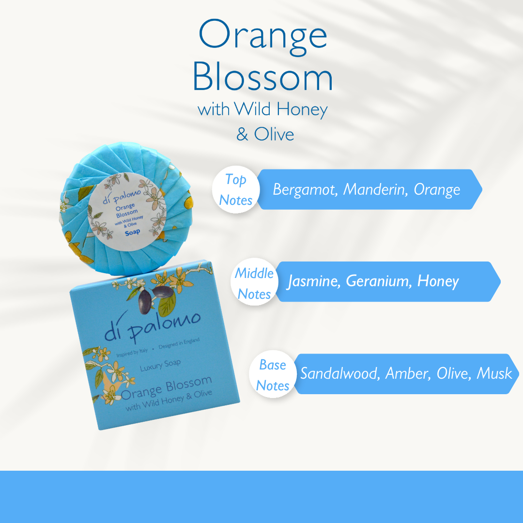 Di Palomo - Luxury Soap Bar 100g - Orange Blossom