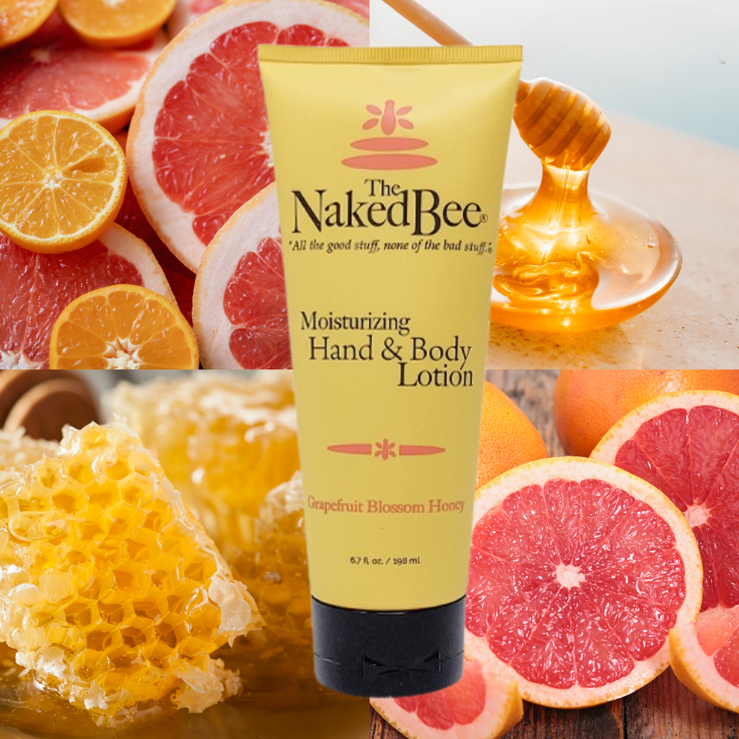 The Naked Bee - Hand & Body Lotion 6.7oz - Grapefruit Blossom Honey