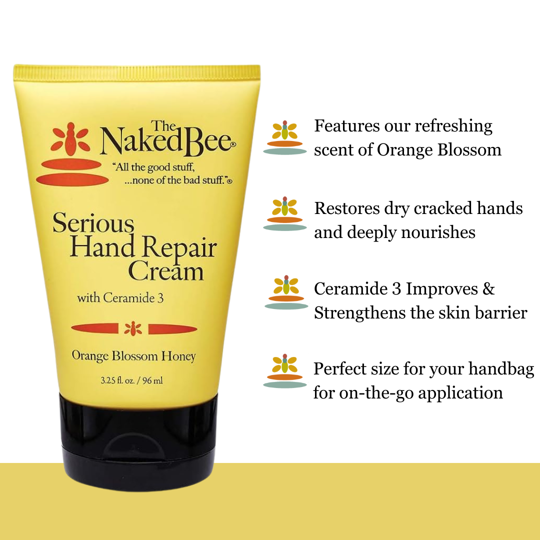 The Naked Bee - Serious Hand & Body Cream - Orange Blossom Honey