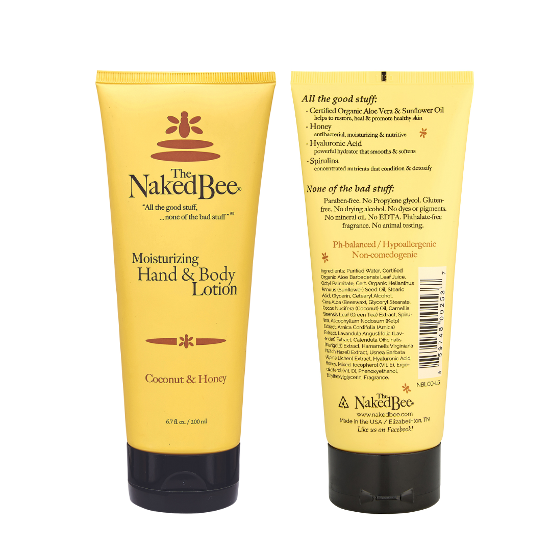 The Naked Bee - Hand & Body Lotion 6.7oz - Coconut & Honey