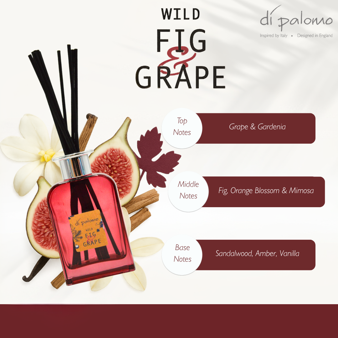 Di Palomo - Fragrant Reed Diffuser 200ml - Wild Fig & Grape