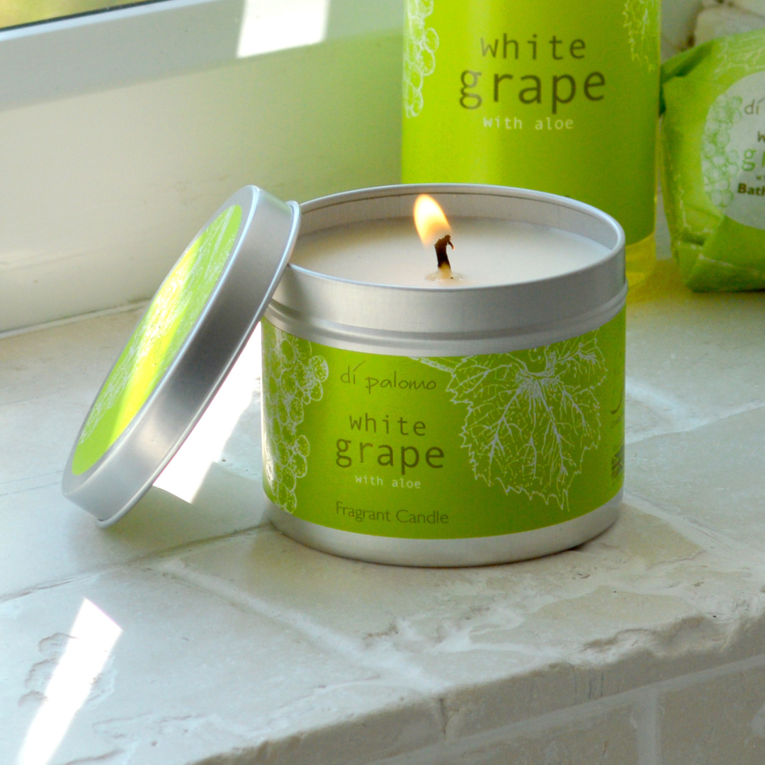 Di Palomo -  Tin Candle - White Grape