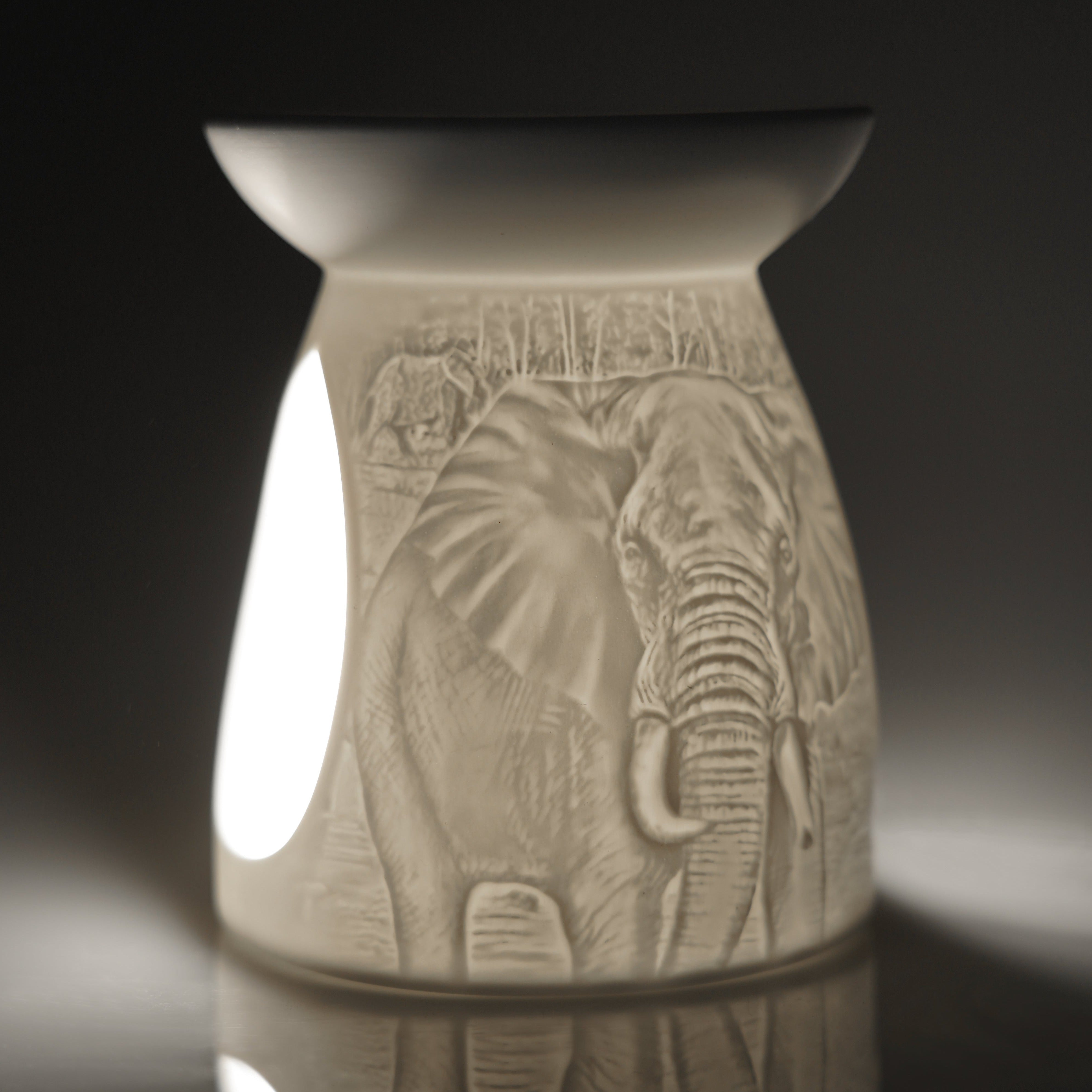 Cello - Porcelain Tealight Wax Melt Burner - African Plaines