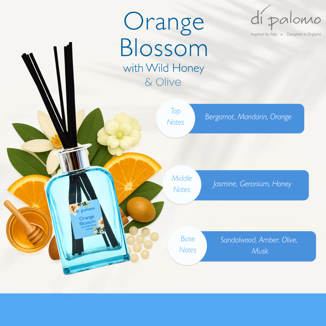 Di Palomo - Fragrant Reed Diffuser 200ml - Orange Blossom