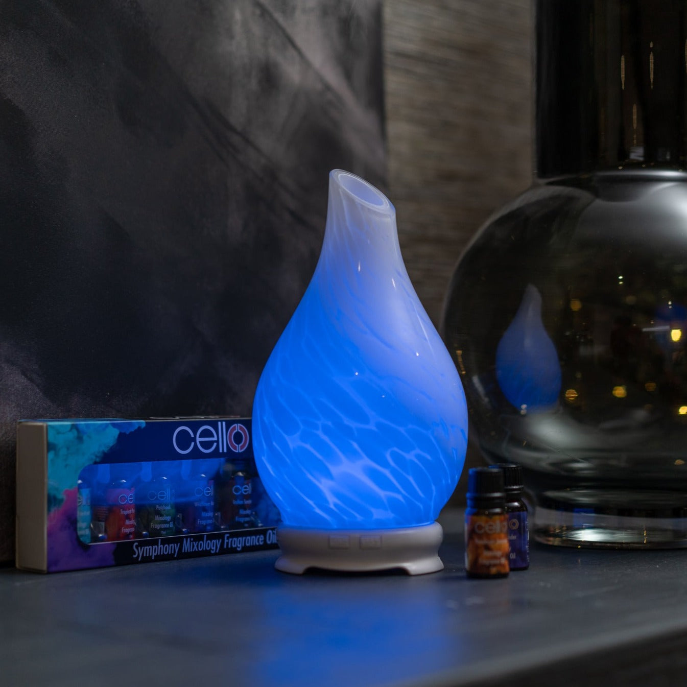 Cello - Ultrasonic Diffuser - Marble Art
