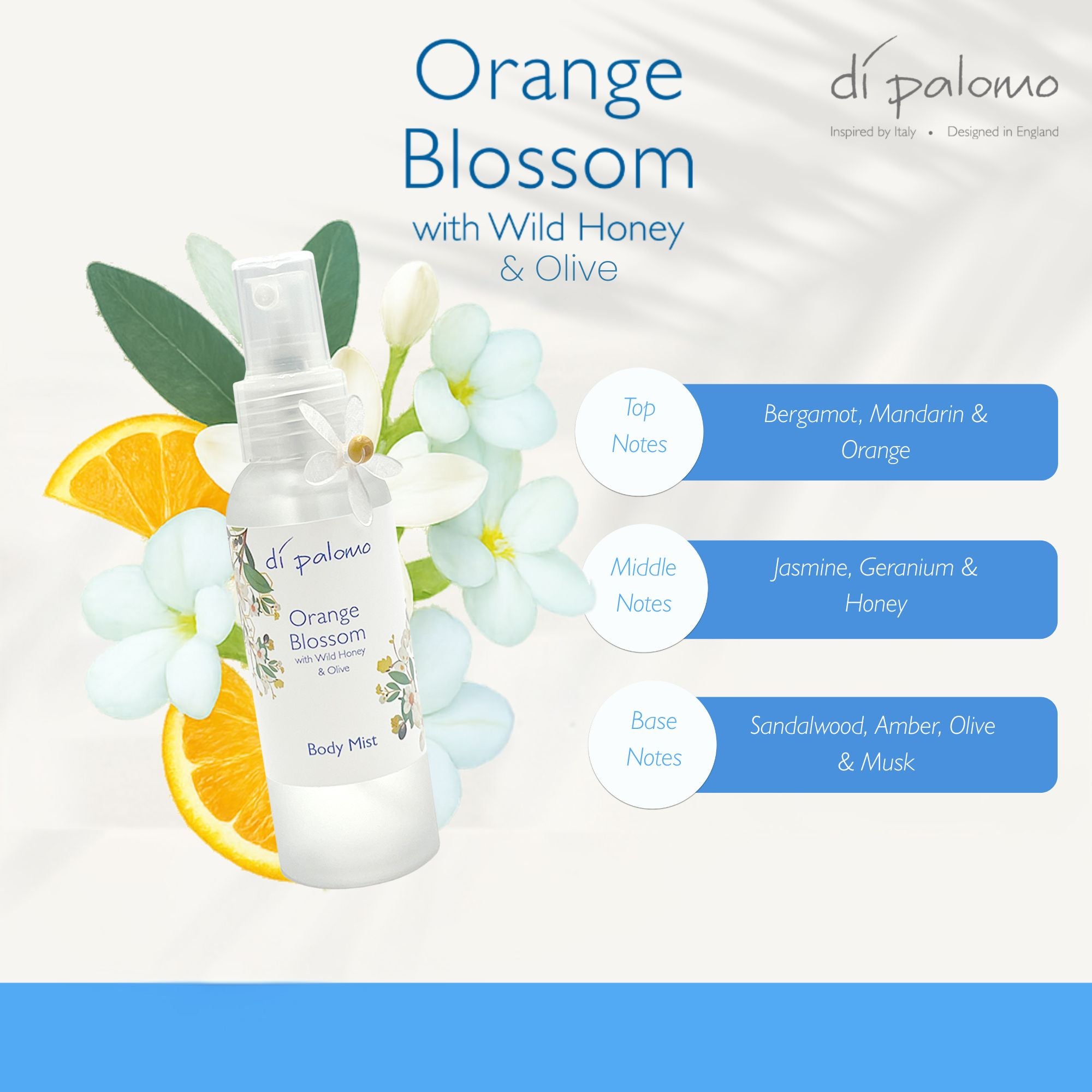 Di Palomo - Body Mist 100ml - Orange Blossom