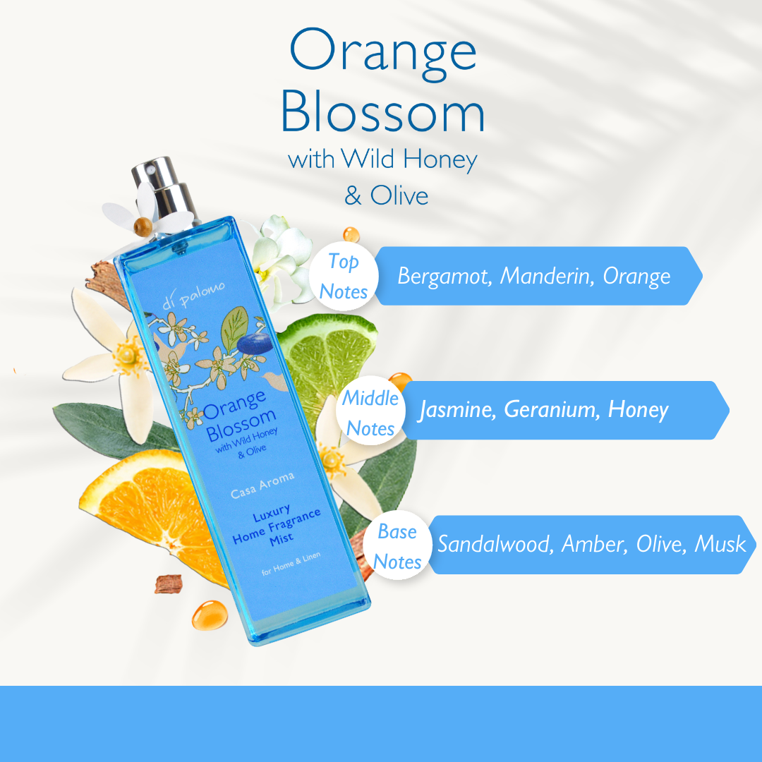 Di Palomo - Luxury Home Fragrance Mist - Orange Blossom