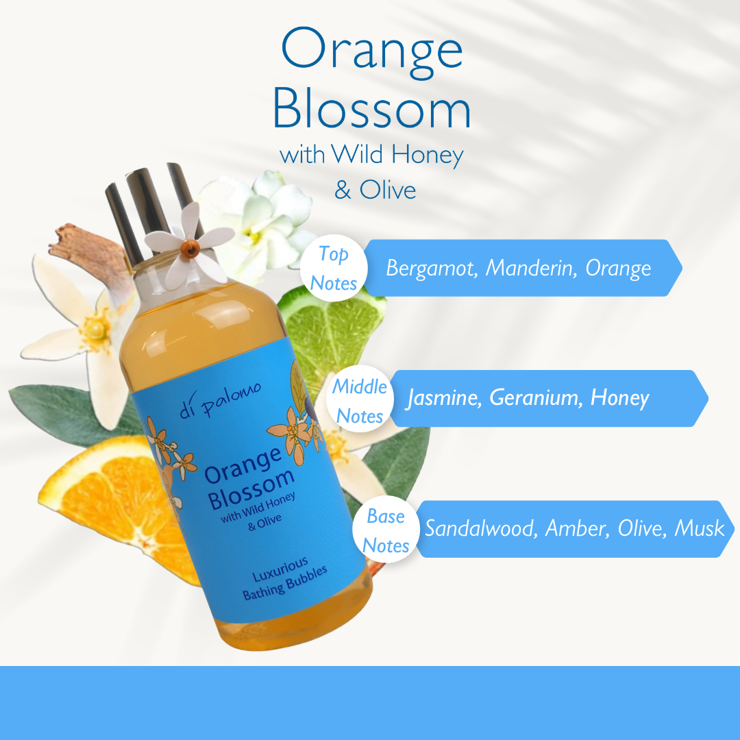 Di Palomo - Bathing Bubbles 300ml - Orange Blossom