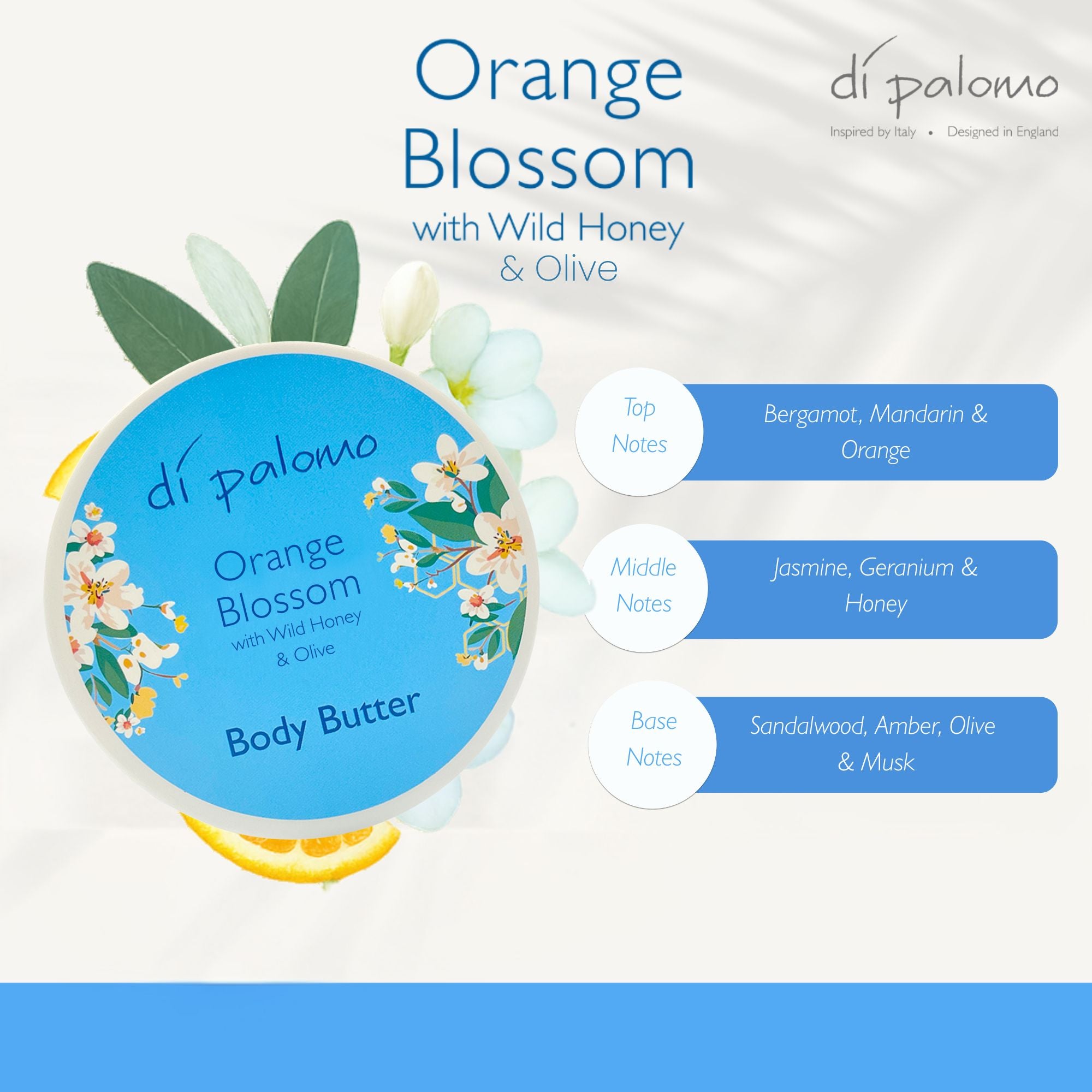 Di Palomo - Body Butter 200ml - Orange Blossom