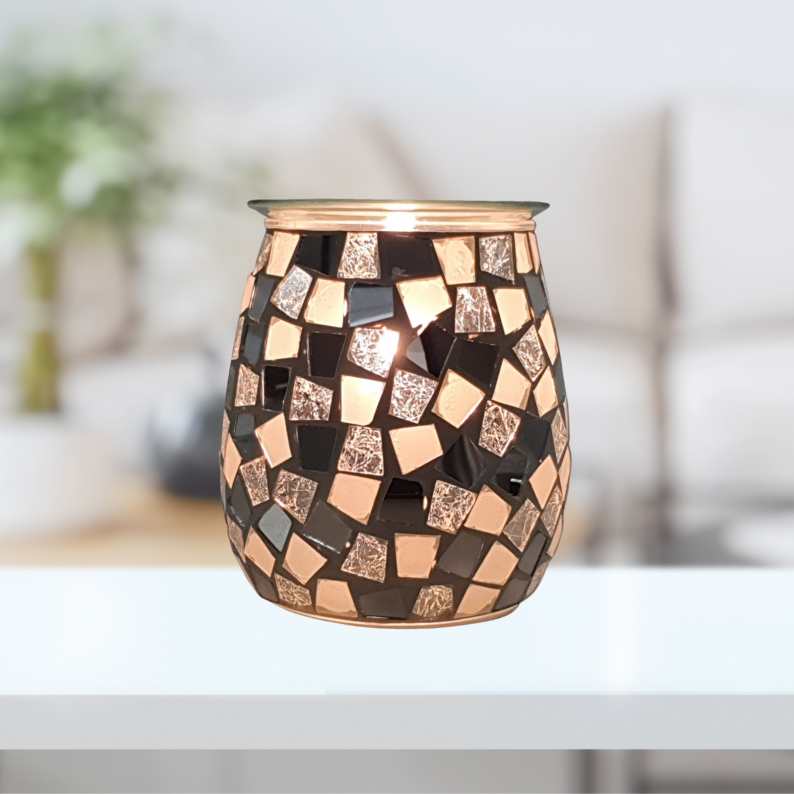 Cello Electric Wax Burner - Medium - Mirrored