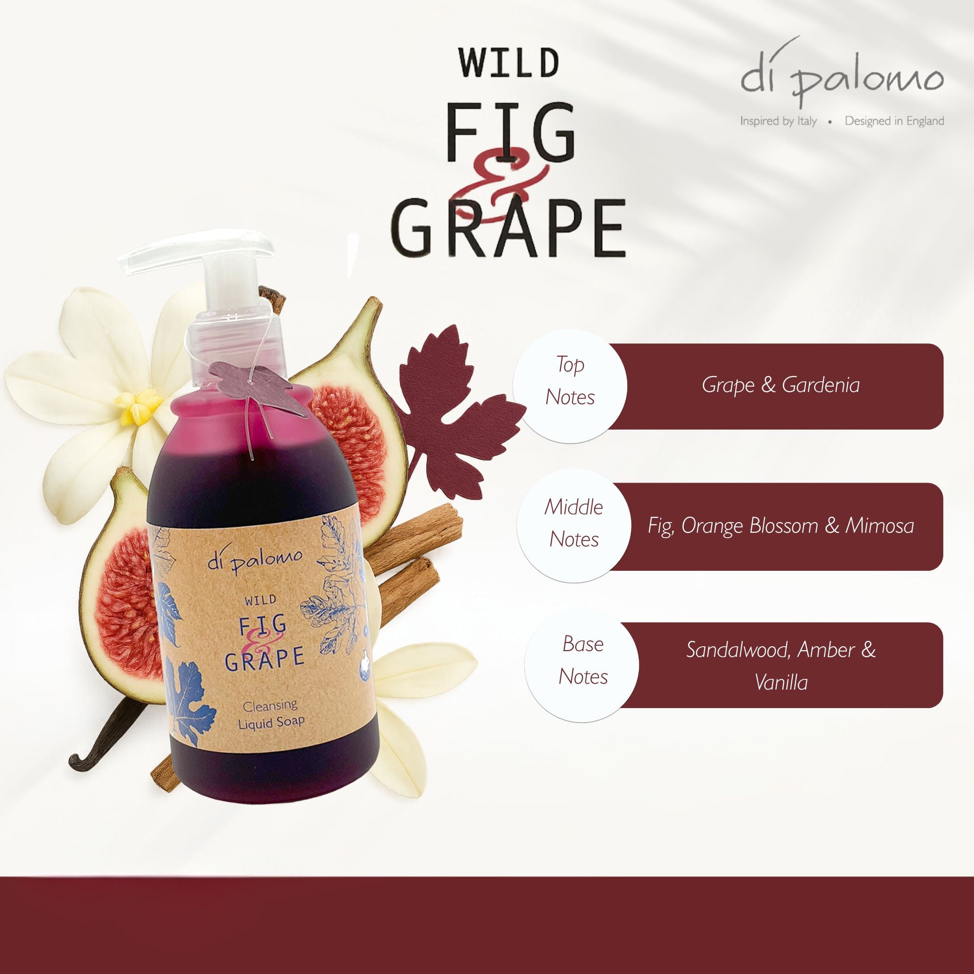 Di Palomo - Liquid Soap 240ml - Wild Fig & Grape