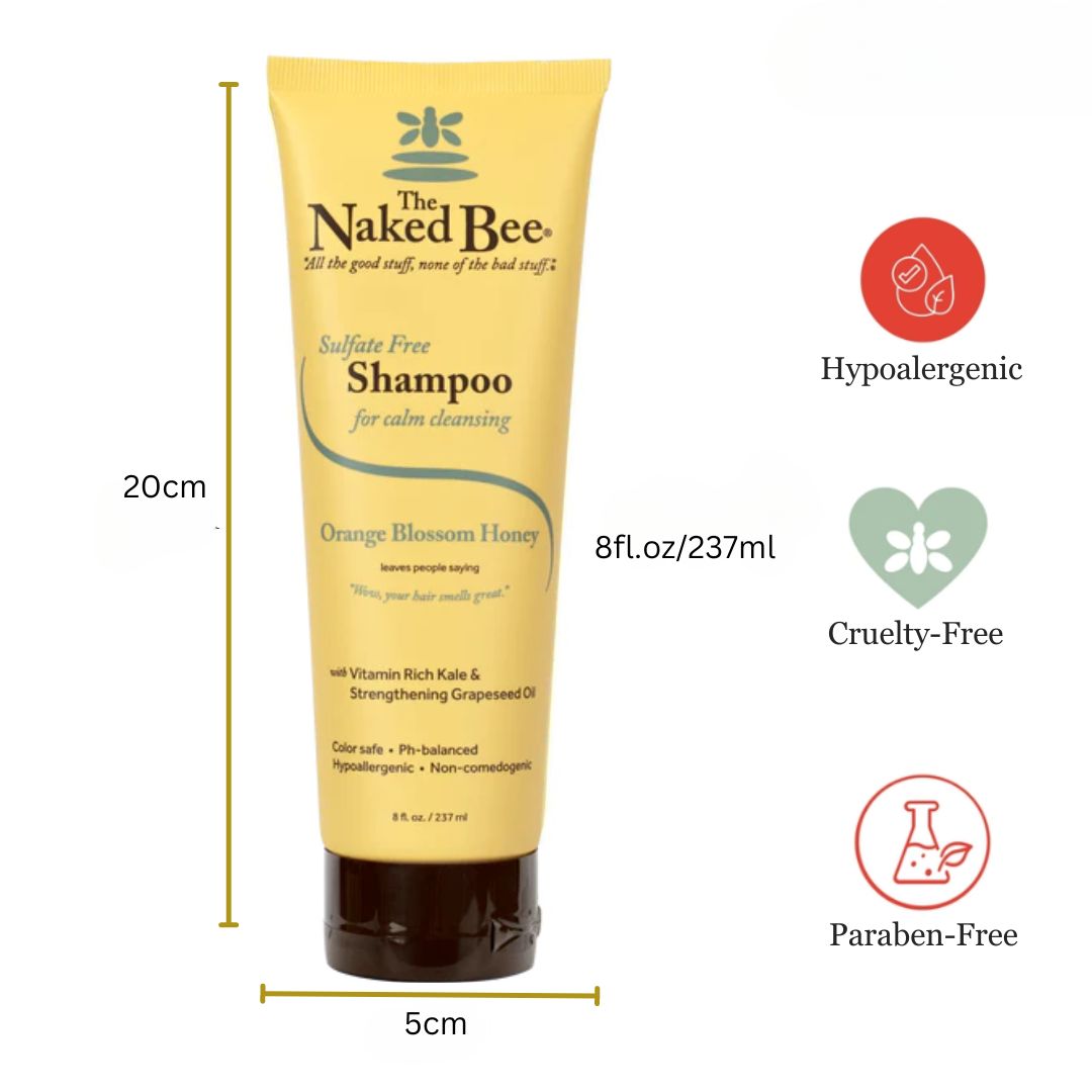 The Naked Bee - Orange Blossom Sulphate Free Shampoo 8oz