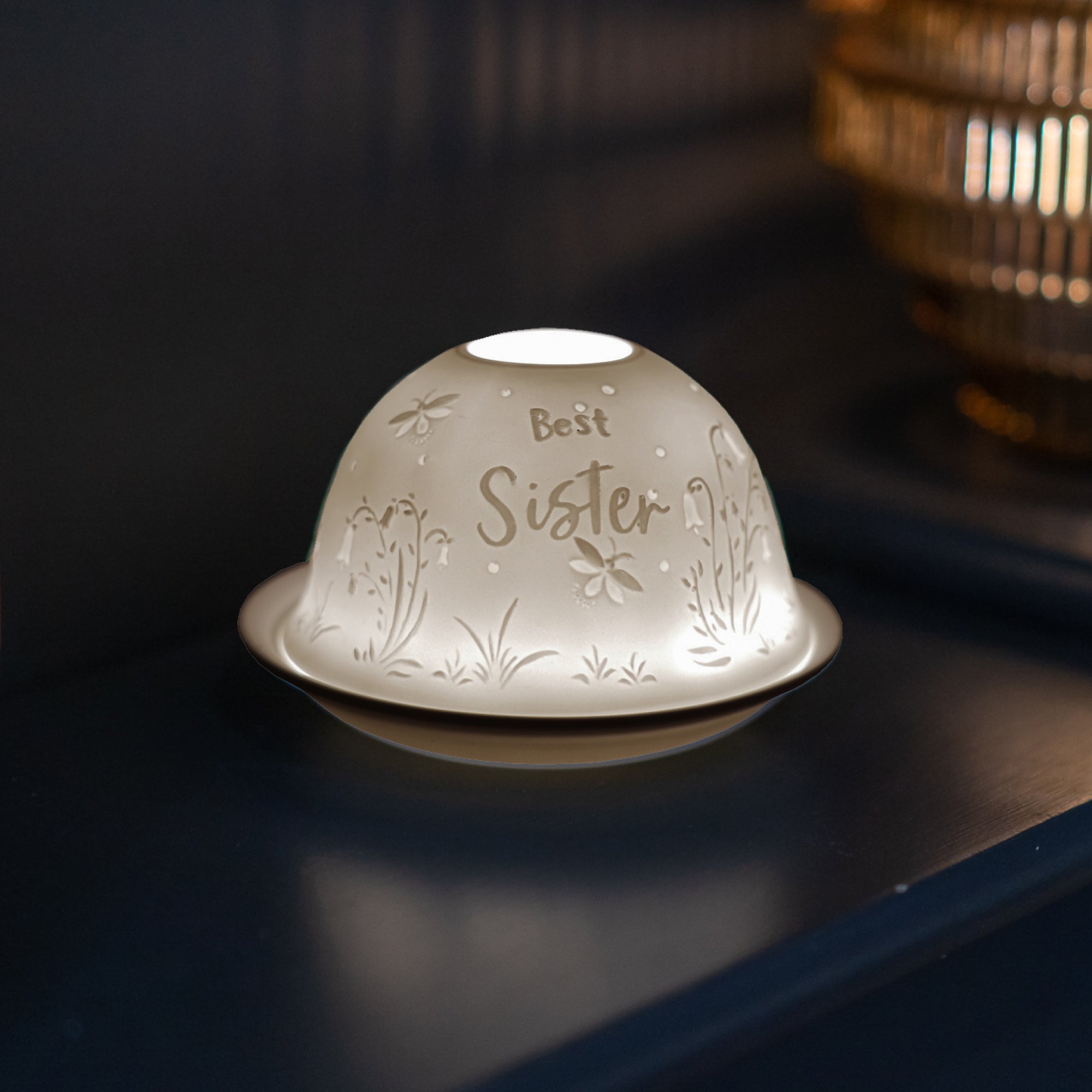 Cello - Tealight Dome - Best Sister