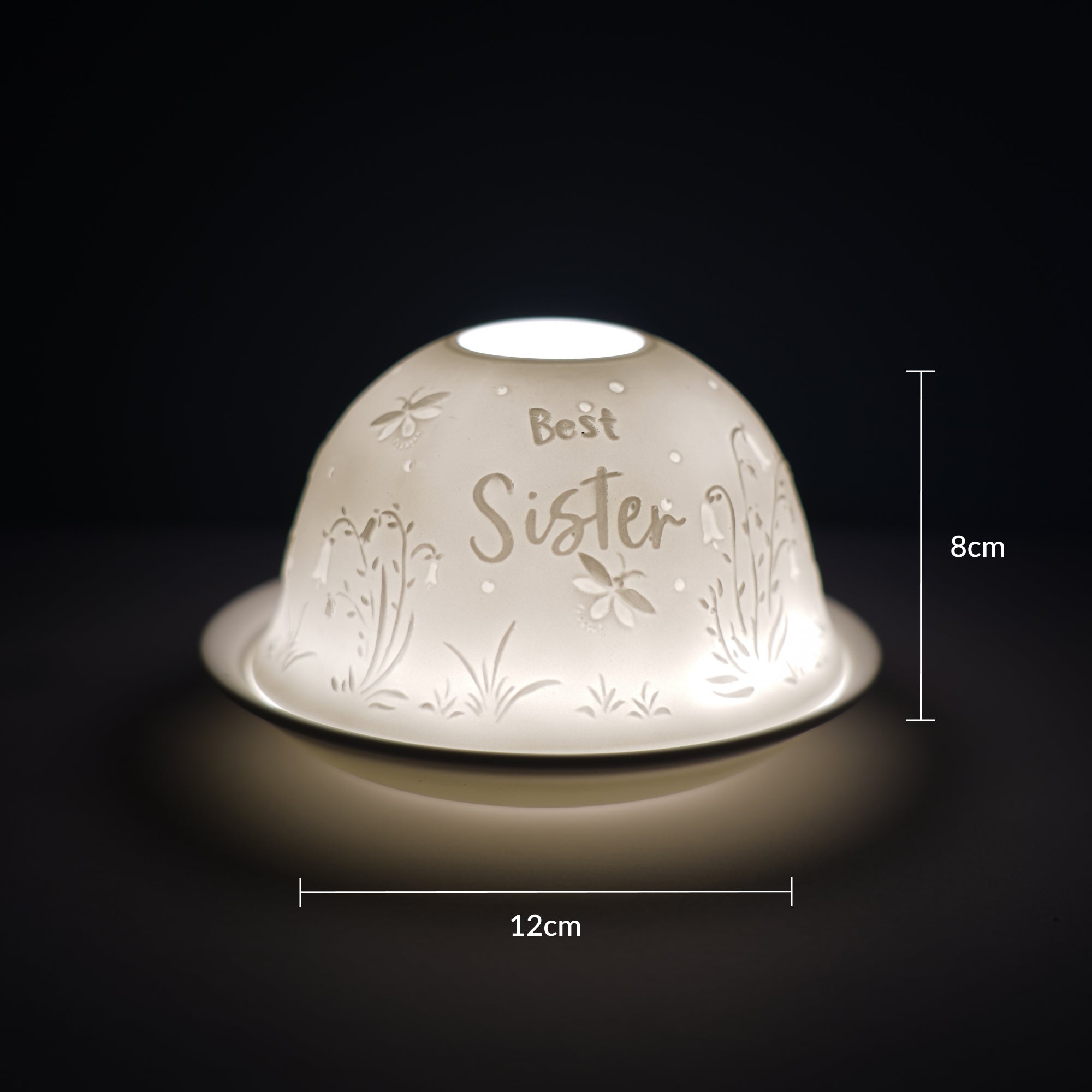 Cello - Tealight Dome - Best Sister