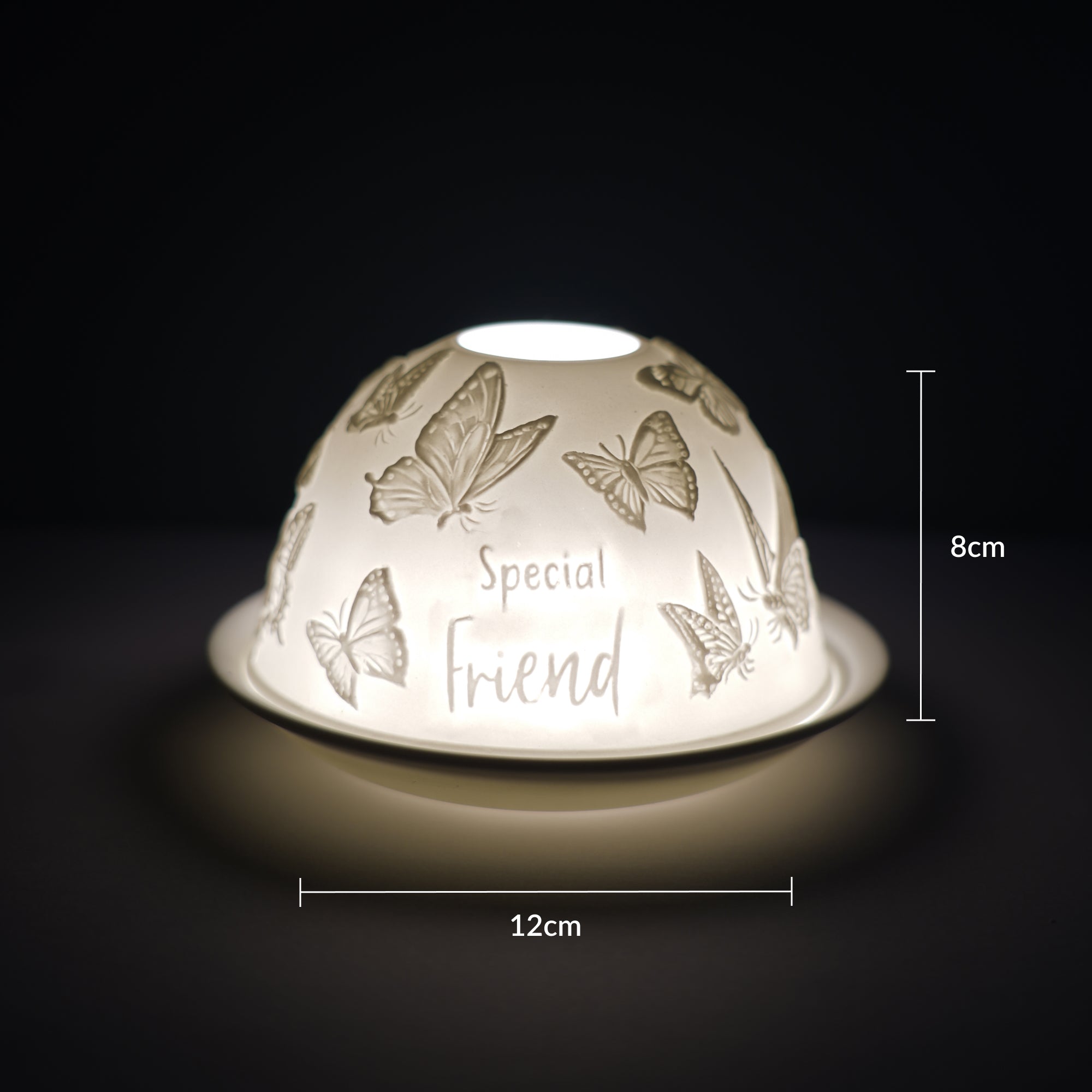 Cello - Tealight Dome - Special Friend Butterfly