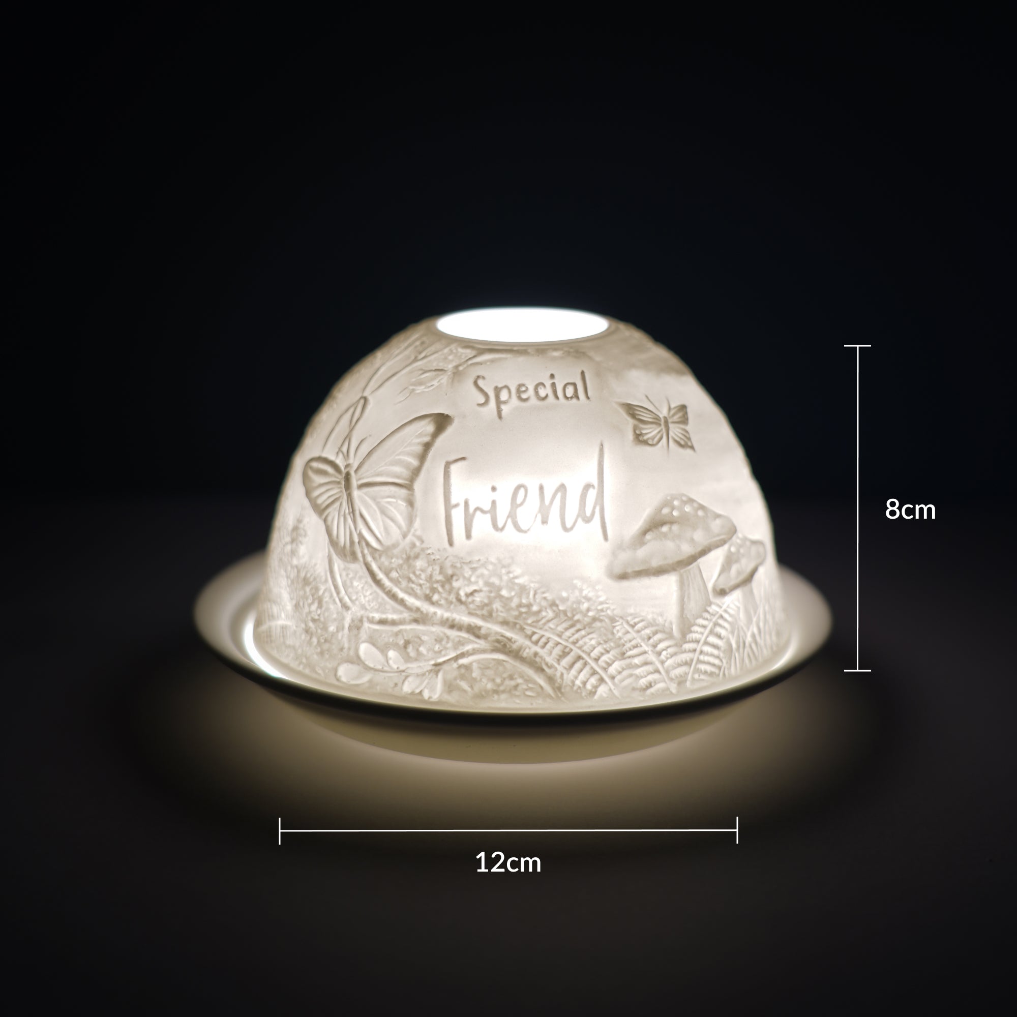 Cello - Tealight Dome - Special Friend Woodland