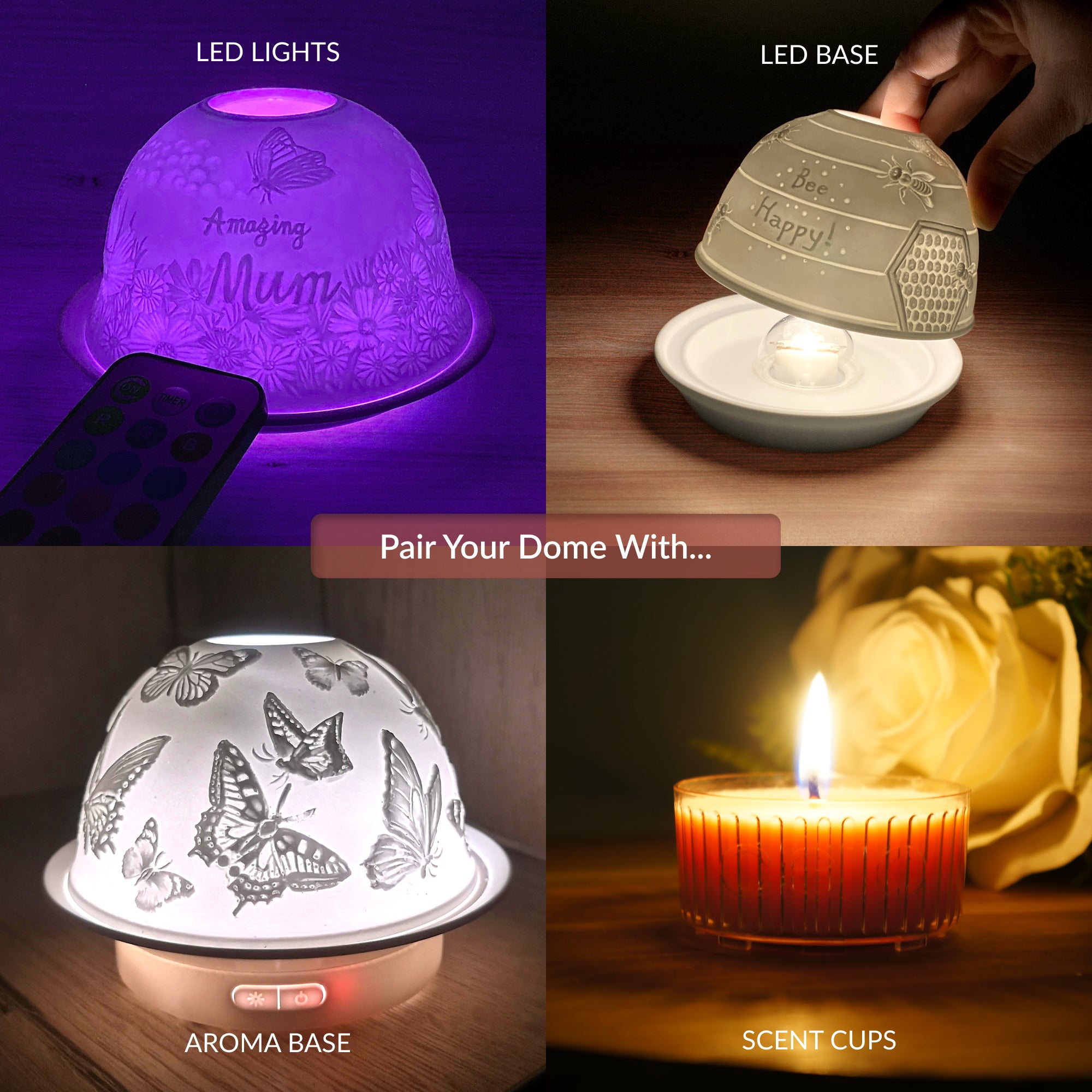 Cello - Tealight Dome - One I Love