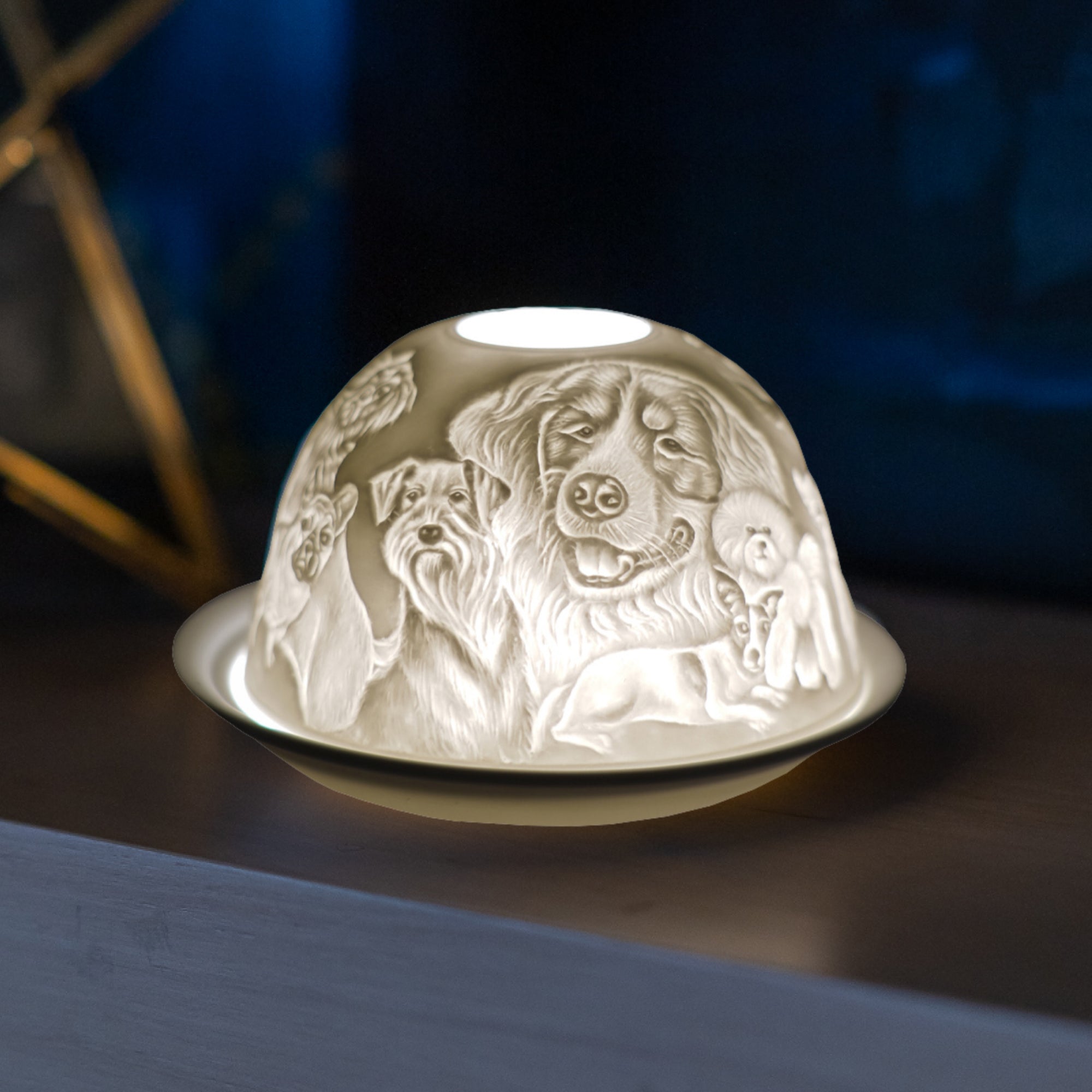 Cello - Tealight Dome - Dog