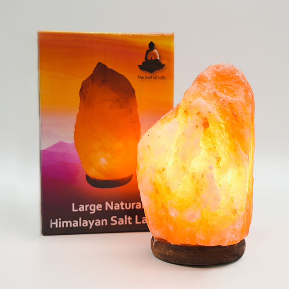 The Salt of Life - Himalayan Salt Lamp Large Natural (3-4 kg)