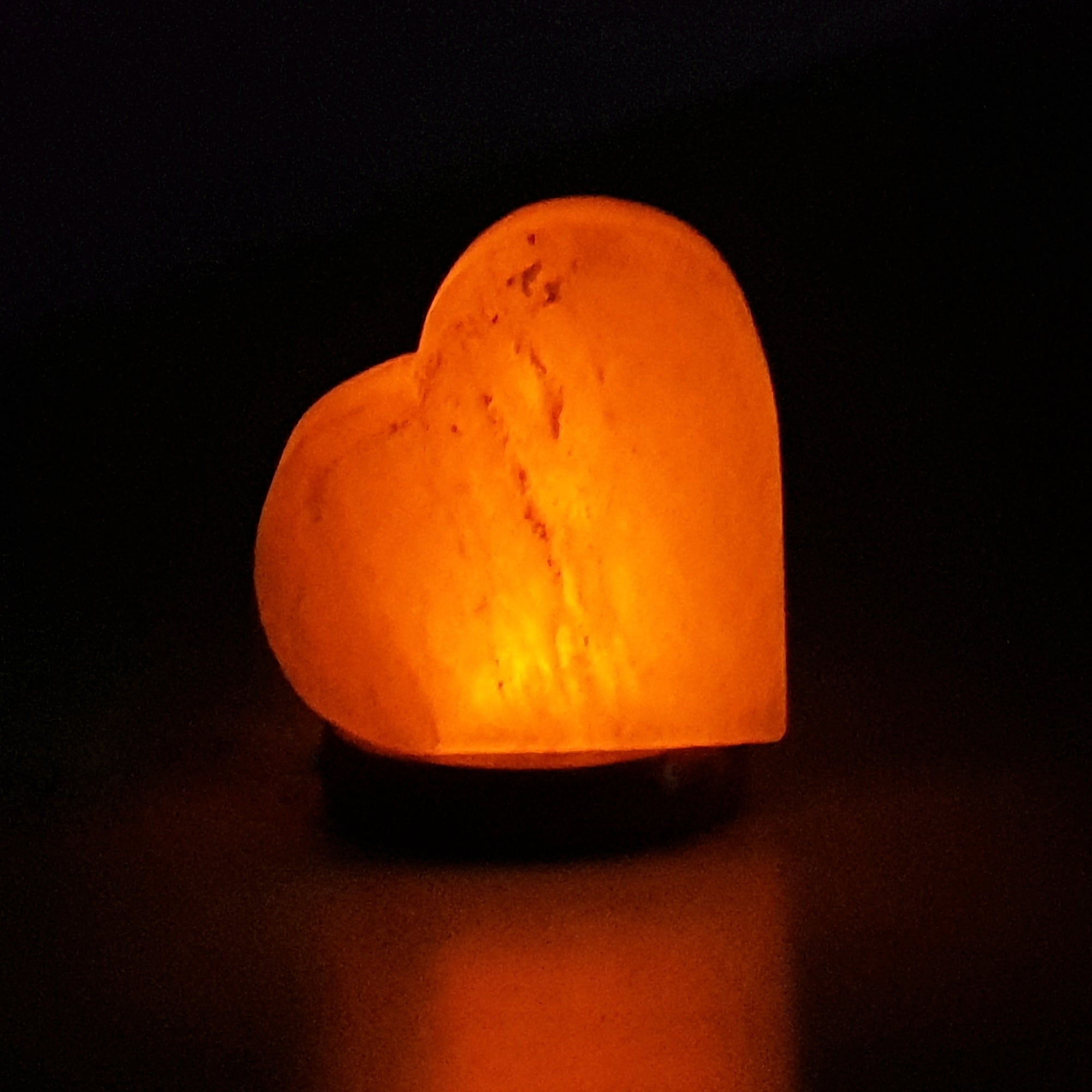 The Salt of Life - Himalayan Salt Lamp Heart USB