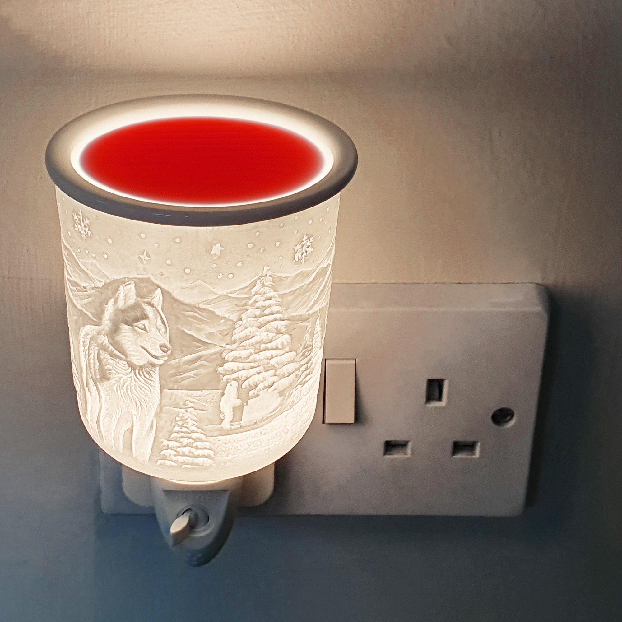 Cello - Porcelain Plug In Electric Warmer - Dog